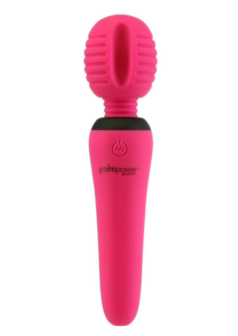 PalmPower Groove Mini Wand in Fuchsia