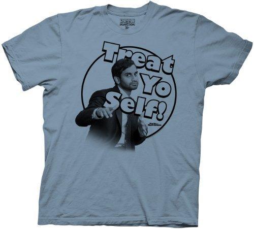 Parks &amp; Recreation Treat Yo Self Mens T-shirt