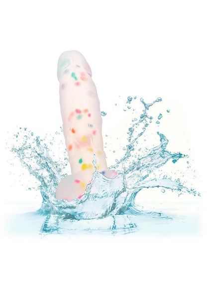 Party Boy Silicone Studs Dong with Suction Cup Insert