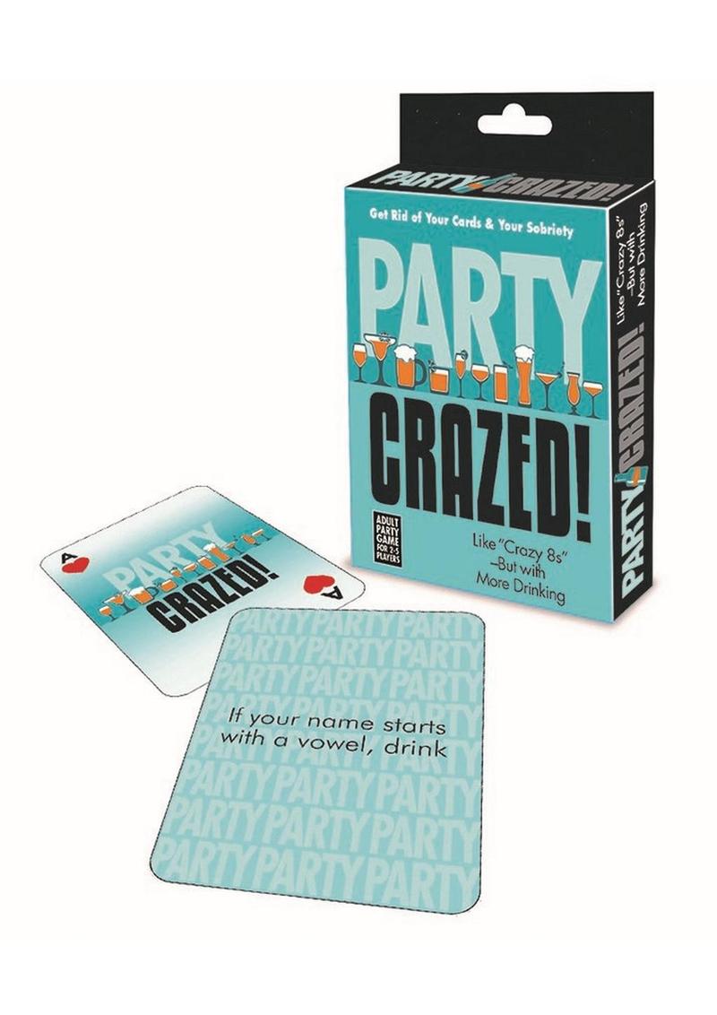 Party Crazed! Adult Drinking Card Game Get Rid Your Cards