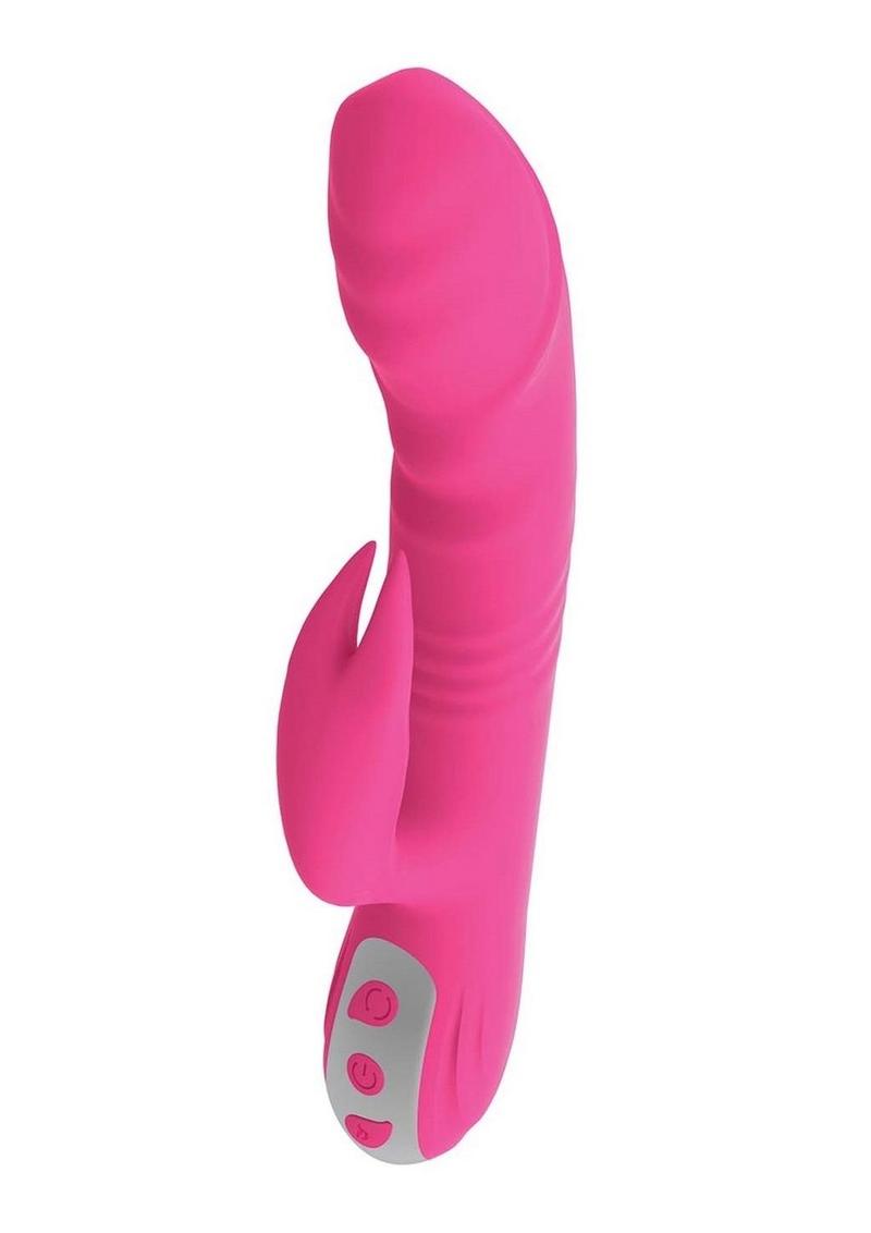 Passion Tickler Heat Up Silicone Rabbit Vibrator