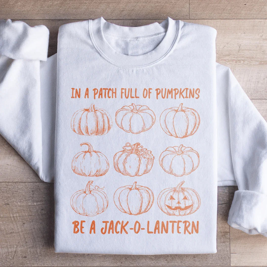 Patch Full Of Pumpkins Sweatshirt