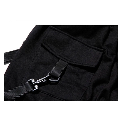 Patterned Cargo Sweatpants