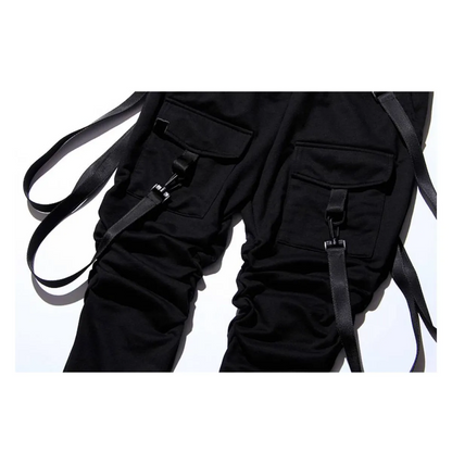 Patterned Cargo Sweatpants