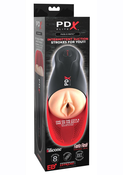 PDX Elite Fuck-O-Matic Suction Rechargeable Stroker
