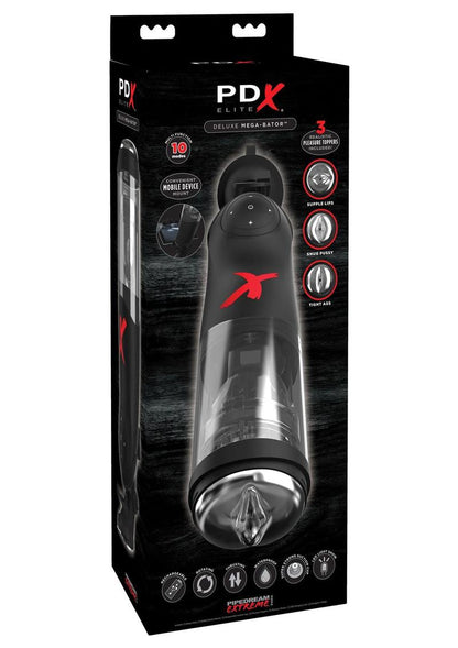 PDX Elite Deluxe Mega-Bator Rechargeable Automatic Masturbator