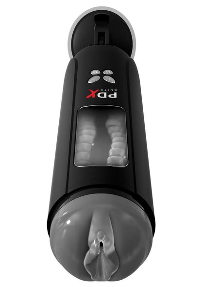 PDX Elite Ultimate Milker Rechargeable Masturbator Squeezing Action