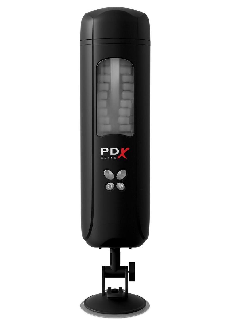 PDX Elite Ultimate Milker Rechargeable Masturbator Squeezing Action