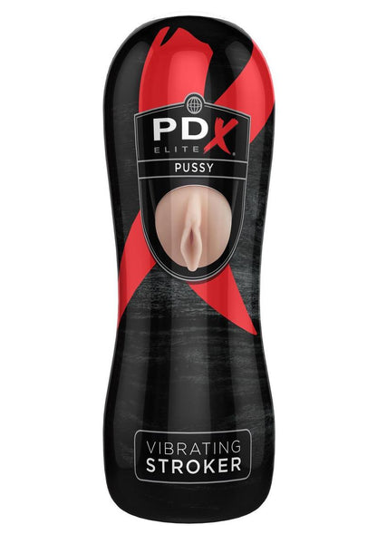 PDX Elite Vibrating Pussy Masturbator with Bullet