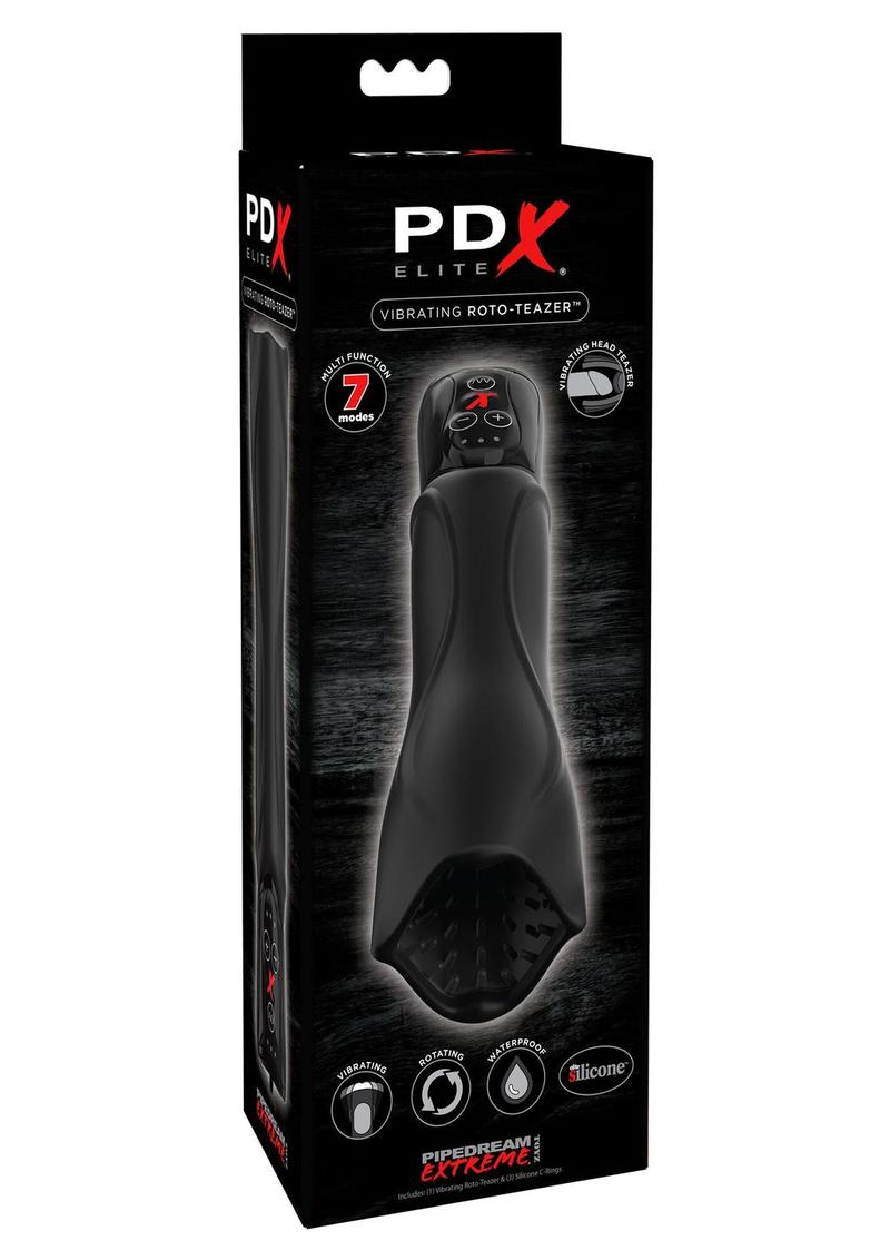 PDX Elite Vibrating Roto-Teazer 7 Modes with Rotating And Vibrating