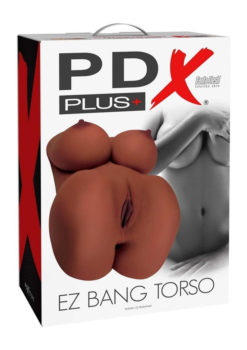 PDX Plus EZ Bang Torso Realistic Fanta Flesh Lifelike Pleasure Toy