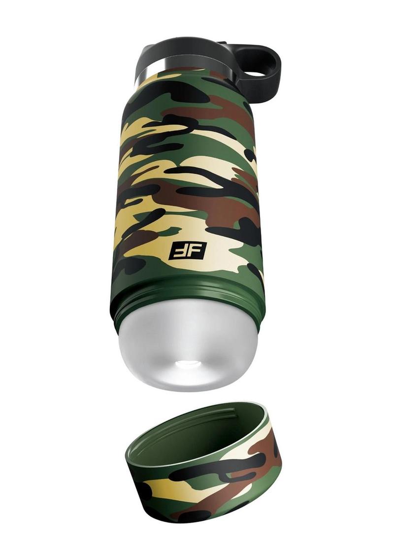 PDX Plus Fap Flask Happy Camper Stroker Discreet Camo Pleasure