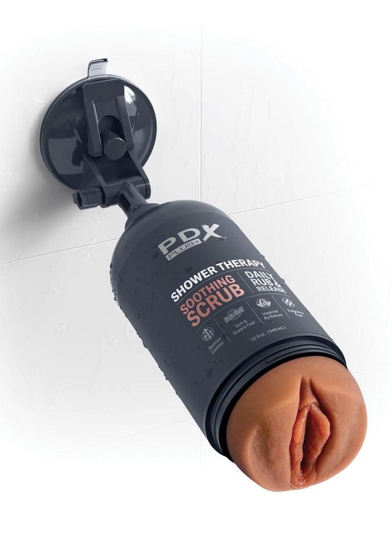 PDX Plus Shower Therapy Soothing Scrub Discreet Stroker