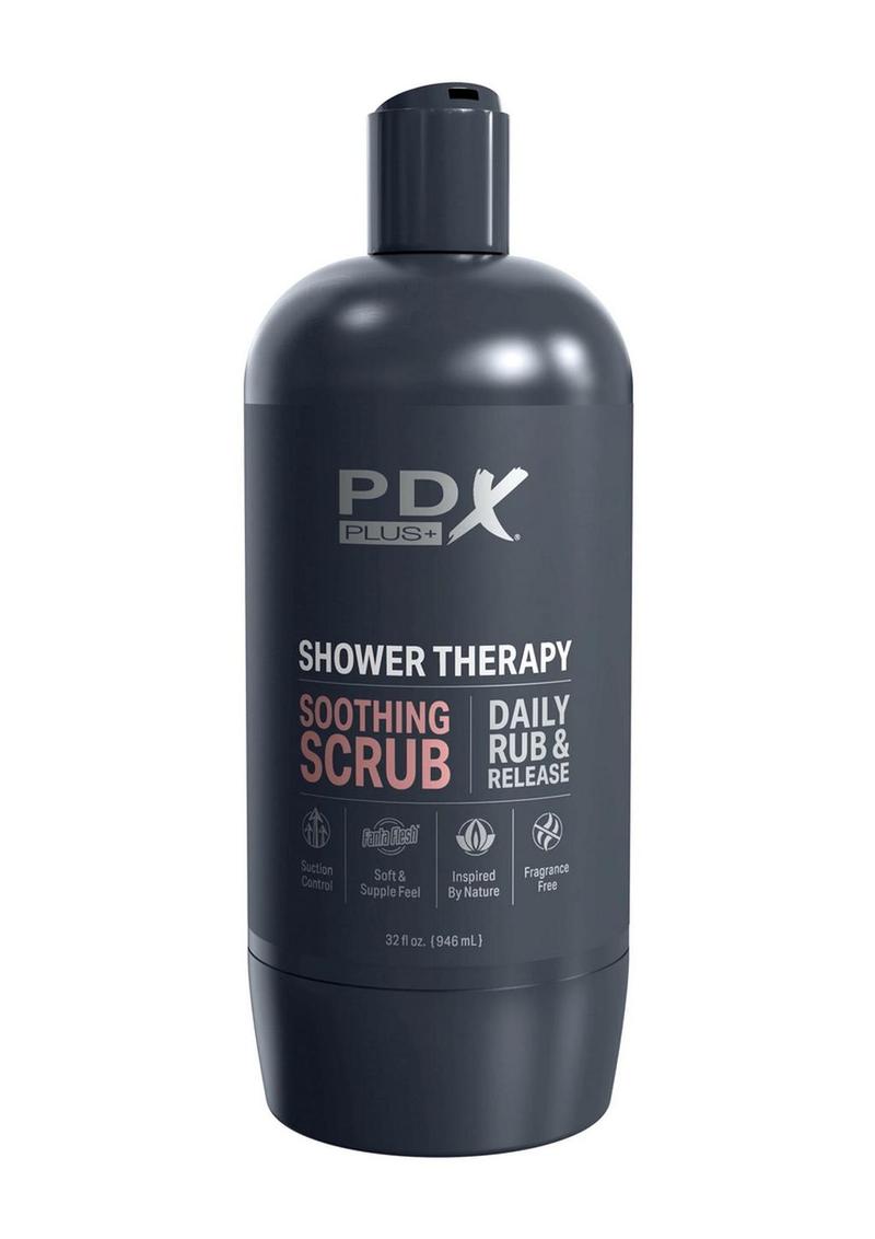PDX Plus Shower Therapy Soothing Scrub Discreet Stroker