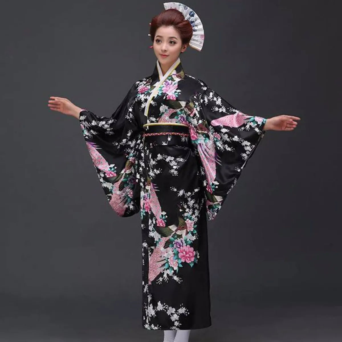 Peacock Printed Floral Women&