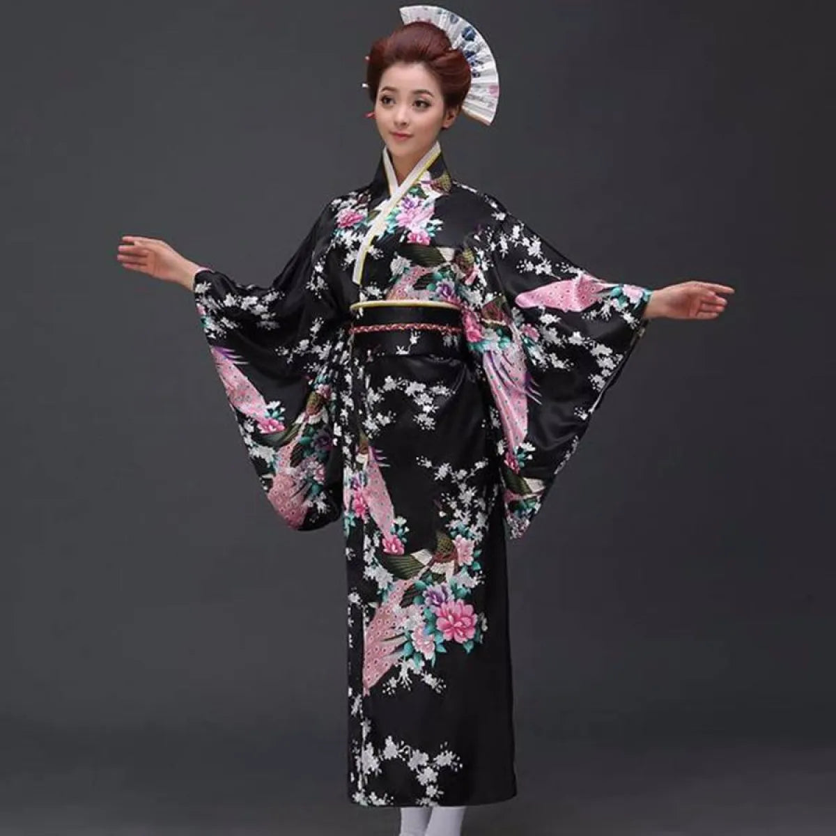 Peacock Printed Floral Women&