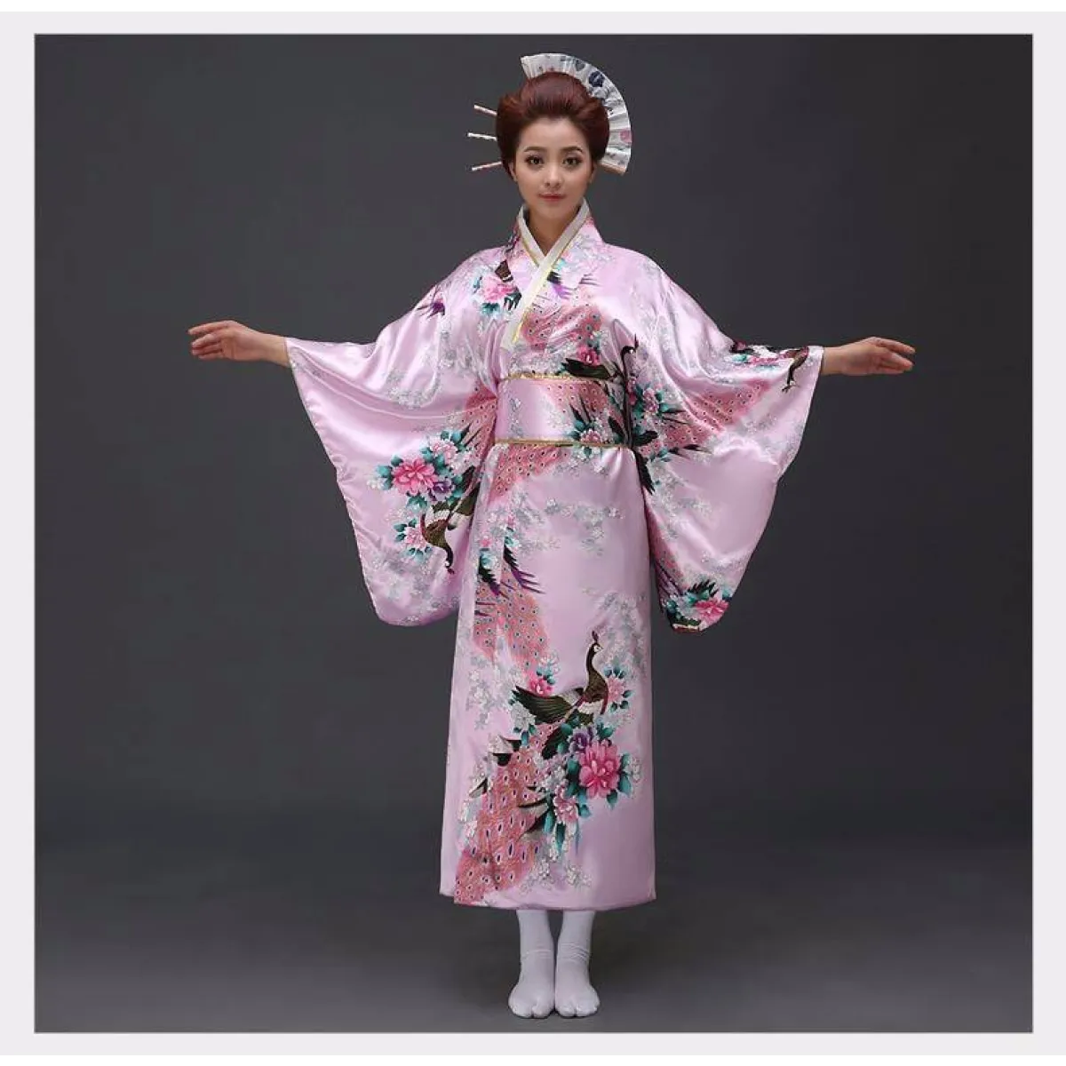 Peacock Printed Floral Women&