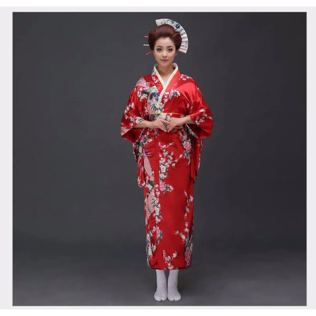 Peacock Printed Floral Women&