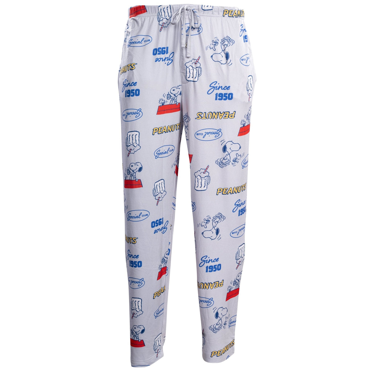 Peanuts Since 1950 Gray Adult Unisex Lounge Pants