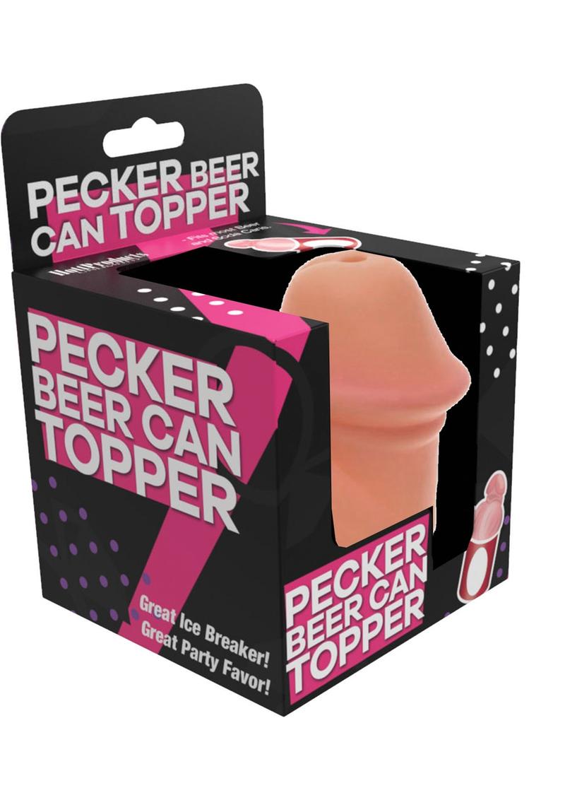 Pecker Beer Can Topper Fun Novelty Party Gift