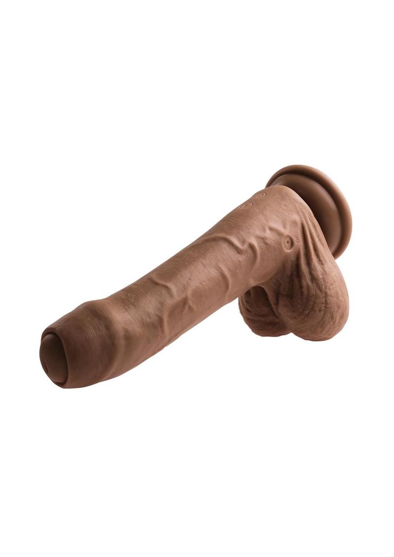 Evolved Peek A Boo Vibrating Realistic Silicone Rechargeable Dildo