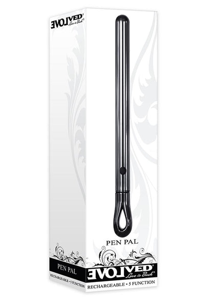 Evolved Pen Pal Rechargeable Stainless Steel Vibrator
