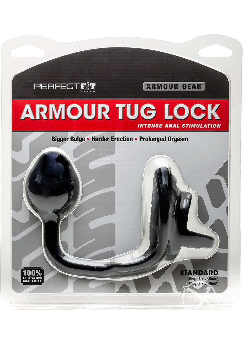 Perfect Fit Armour Gear Armour Tug Lock Prostate Plug