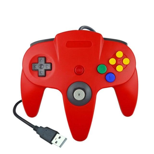 Perfect White M Shaped USB Wired Gamepad Classic Joystick Controller Compatible With Computer PC Laptop