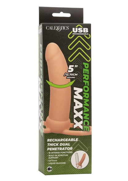 Performance Maxx Rechargeable Thick Dual Penetrator