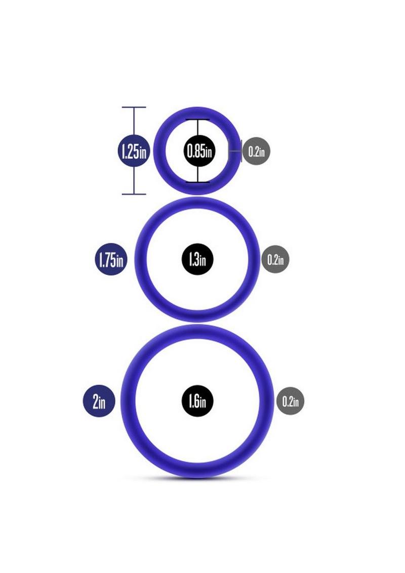 Performance VS4 Pure Silicone Cock Ring Set