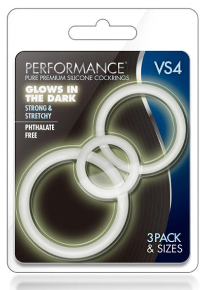 Performance VS4 Pure Silicone Cock Ring Set