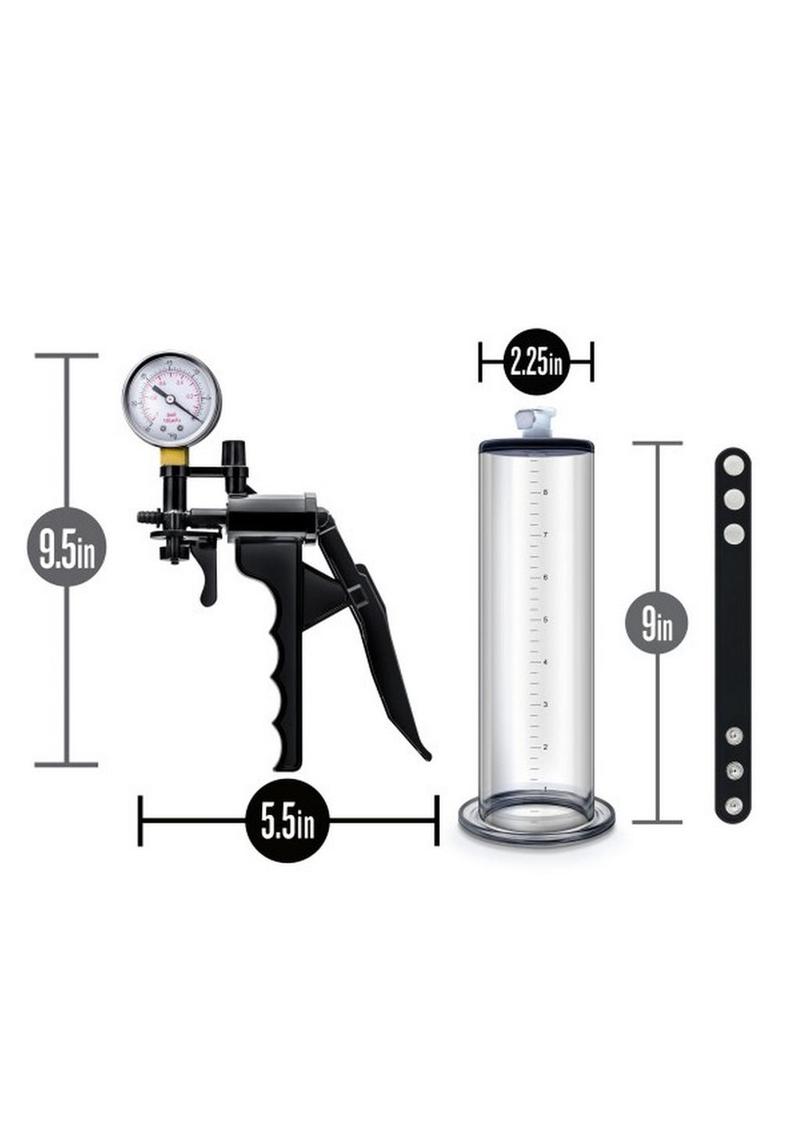 Performance VX8 Premium Penis Pump System with Silicone Cock Strap