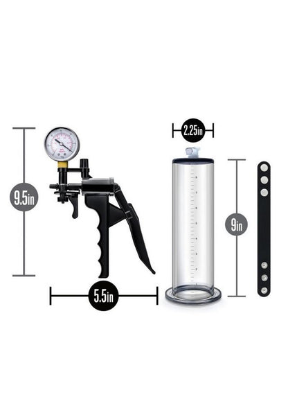 Performance VX8 Premium Penis Pump System with Silicone Cock Strap