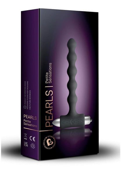 Pearls Petite Sensations Silicone Vibrating Anal Beads