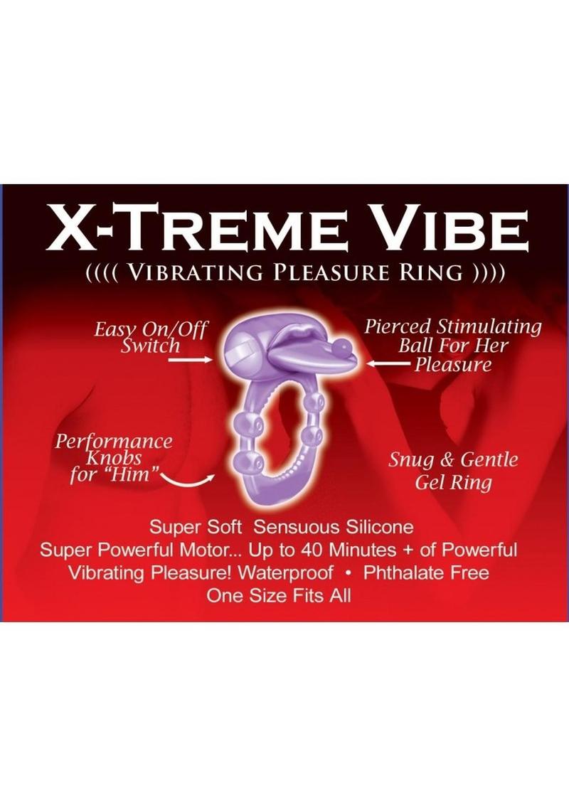Pierced Tongue X Treme Vibrating Pleasure Ring