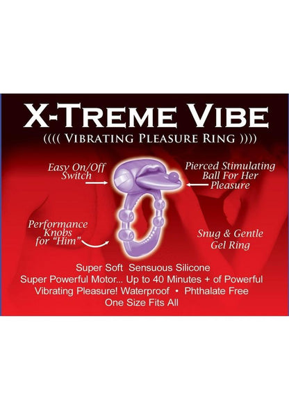 Pierced Tongue X Treme Vibrating Pleasure Ring
