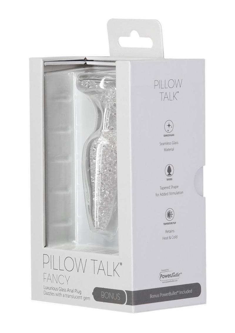 Pillow Talk Fancy Glass Anal Plug For Ultimate Pleasure