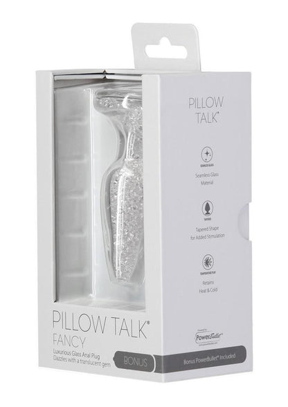 Pillow Talk Fancy Glass Anal Plug For Ultimate Pleasure