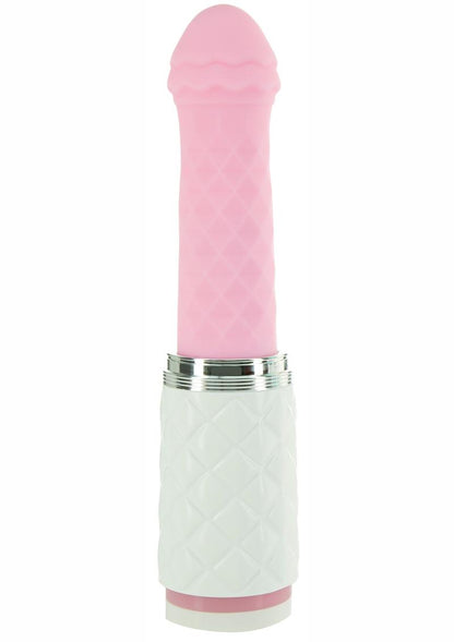 Pillow Talk Feisty Silicone Thrusting and Vibrating Massager