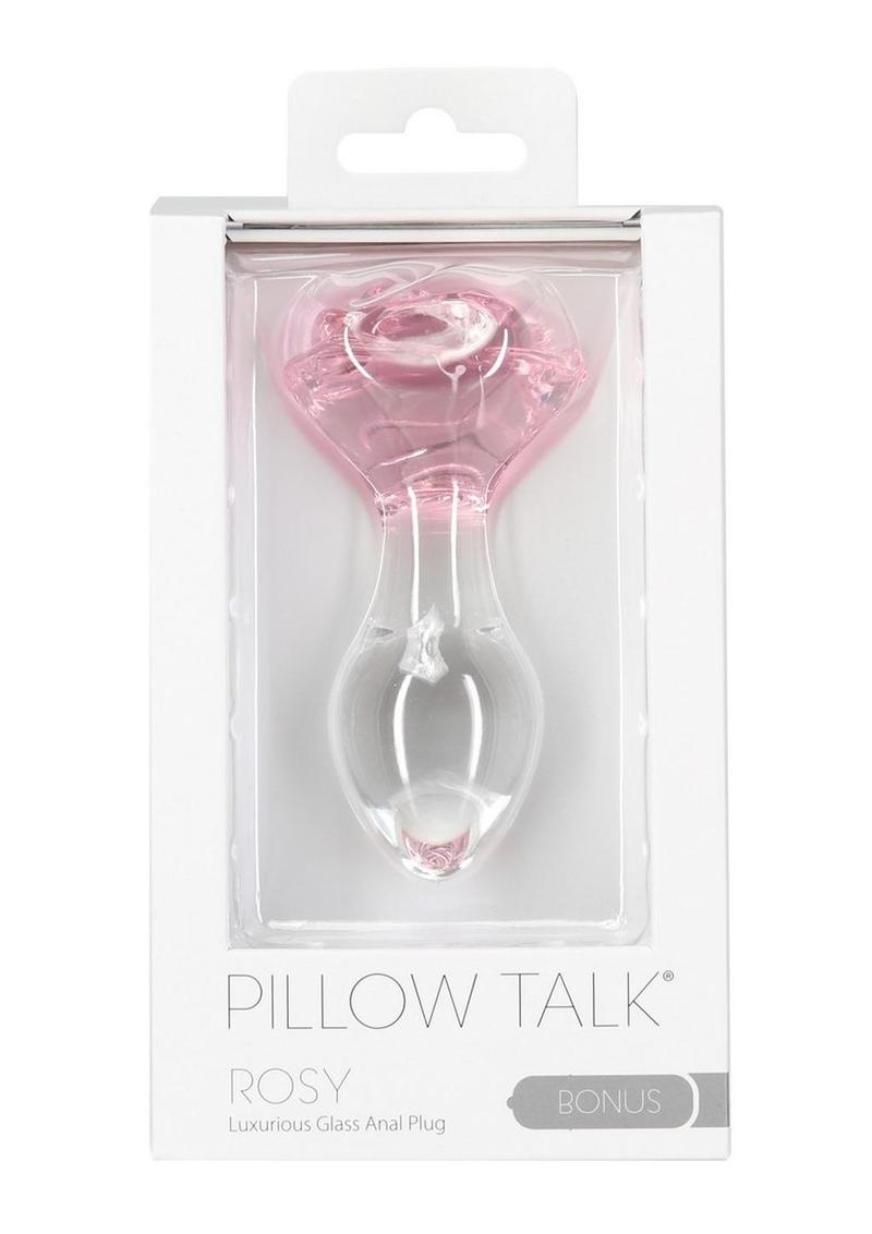 Pillow Talk Rosy Glass Luxurious Anal Plug