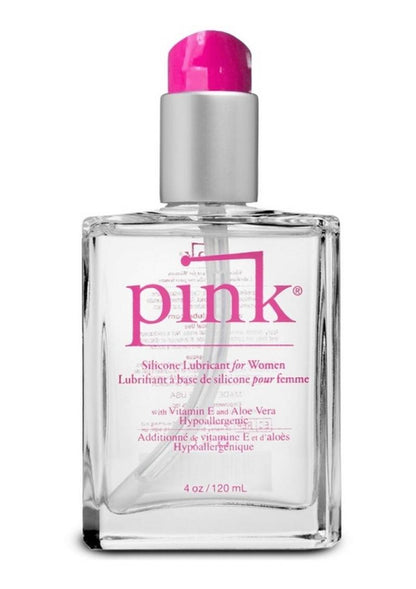 Pink Silicone Lubricant for Women