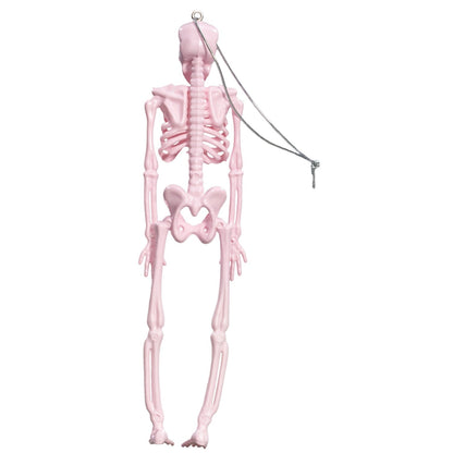 Pink Skeleton Funny Christmas Tree Holiday Ornament