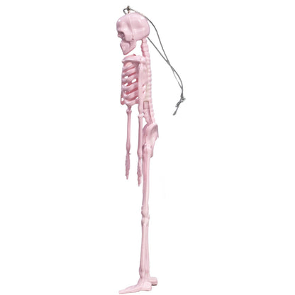 Pink Skeleton Funny Christmas Tree Holiday Ornament