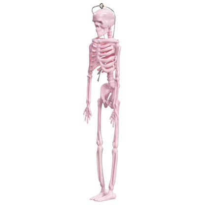 Pink Skeleton Funny Christmas Tree Holiday Ornament