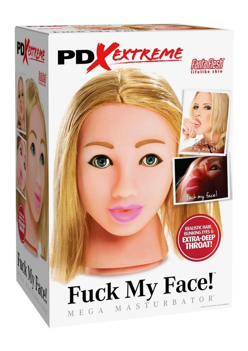 PDX Extreme Fuck My Face Mega Masturbator with Deep Throat