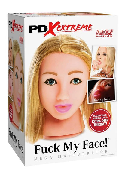 PDX Extreme Fuck My Face Mega Masturbator with Deep Throat