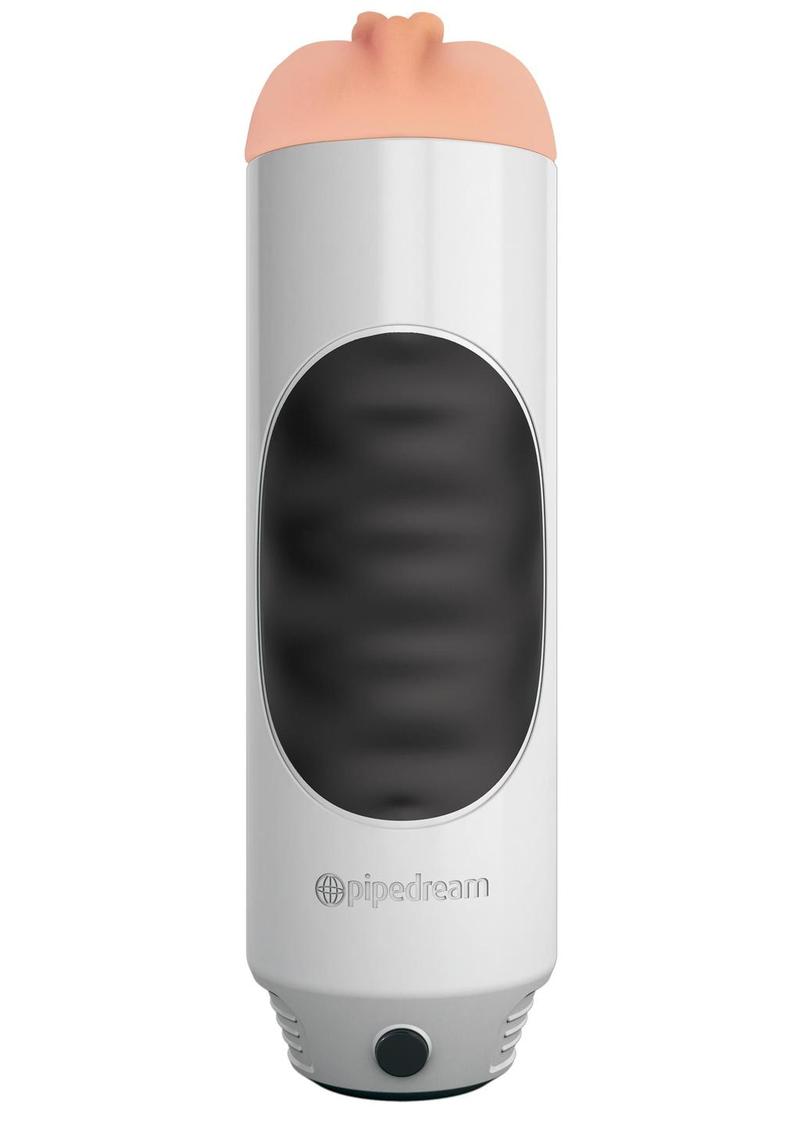 Mega Grip Squeezable Vibrating Pussy Stroker 10 Vibration Functions