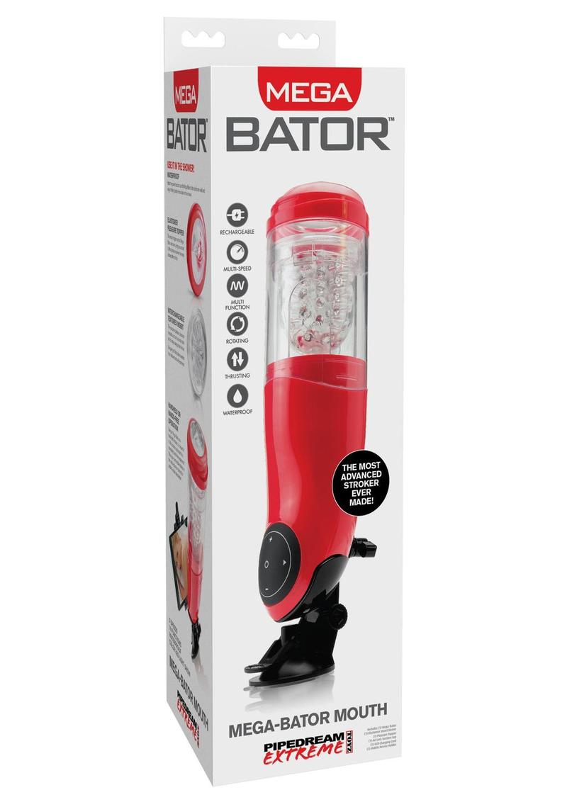 Mega Bator Mouth The Most Advanced Rechargeable Stroker