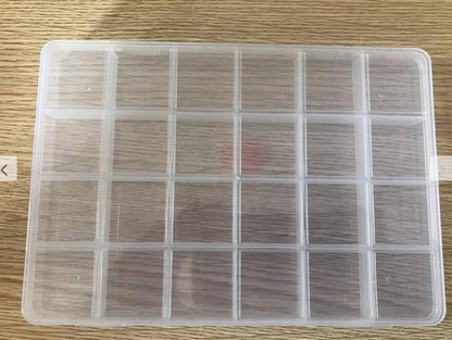 Plastic Jewelry Boxes Plastic Tool Box Adjustable Craft Organizer Storage Beads Bracelet Jewelry Boxes Portable 10 Compartments Clear Plastic Storage Box Jewelry Organizer Container