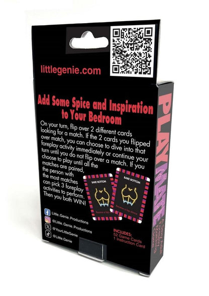 PlayMate Neon Foreplay Matching Card Set